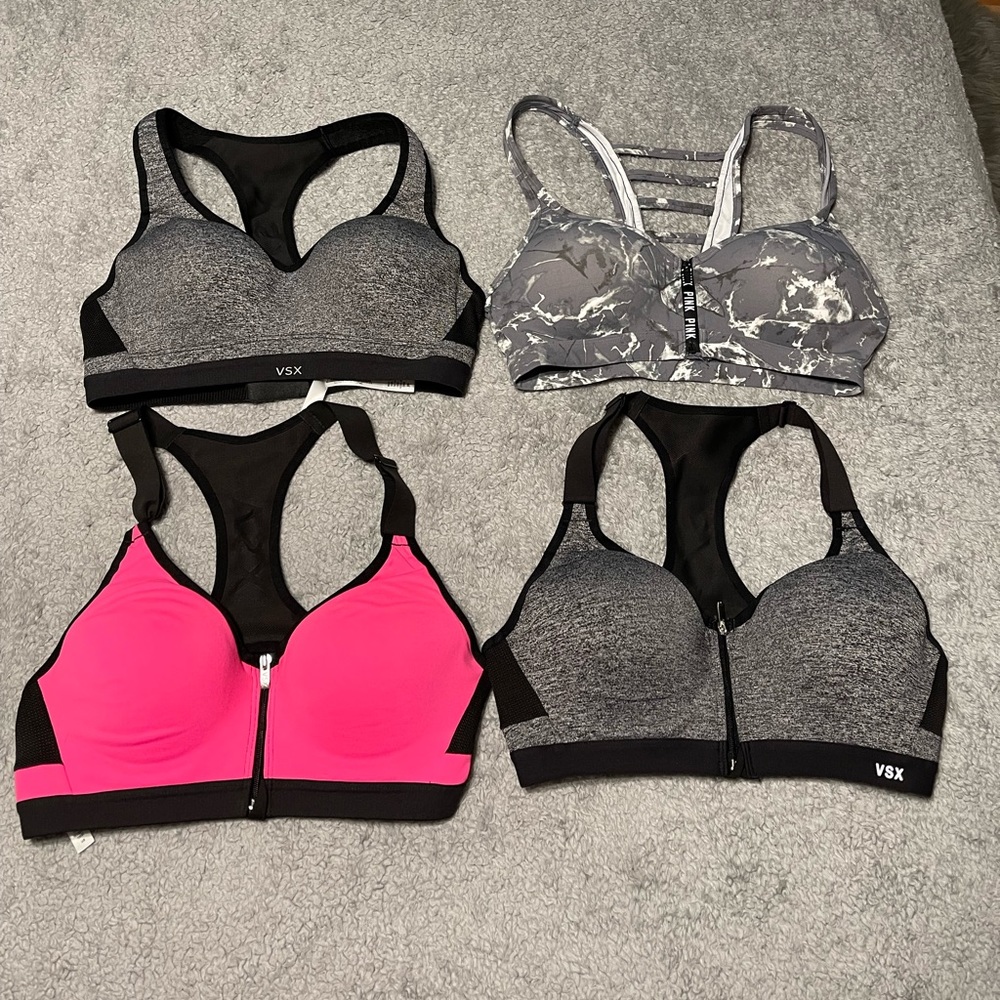 Victorias Secret/ PINK Sports Bras size 34B
